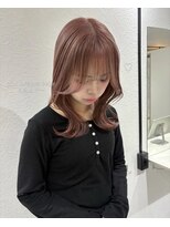 ヴィア 京都烏丸(Via)&nbsp;10代20代30代/ピンクラベンダーベージュ/ブリーチ/髪質改善
