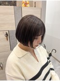 コントラストハイライト×ボブ