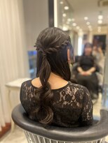 アピッシュ ギンザ(apish ginza)&nbsp;イベント前におすすめ！ヘアアレンジ