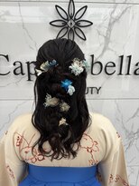 カペリベラ Capelli bella 枚方店 編みおろしハーフアップ