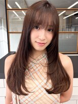 ソア 渋谷(soar)&nbsp;レイヤーカット/春夏カラー/暖色カラー/髪質改善