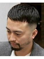 バーバースタイルズ 二子玉川店&nbsp;スキンフェード×クロップメンズスタイル