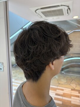 ケンジ 平塚 アネッタ(KENJE annetta) マッシュスタイル パーマ