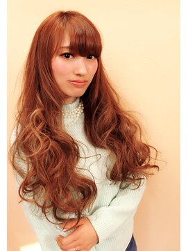 ヘアースタイリストサロン レオン 神立店(HAIR STYLIST SALON LEON) 軽く華やかなスウィートロング