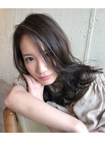 エイト 福岡天神店(EIGHT fukuoka)&nbsp;【EIGHT福岡】nabe_柔らかイルミナパールシアグレージュミディ