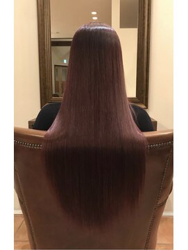 ヘアリラックス リズム(Hair+Relax Rhythm) ピンクバイオレットカラー