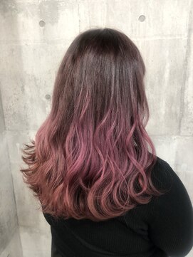 ミラク 町田(MIRAC) 【MIRAC町田店河原崎】ピンクグラデーションカラー