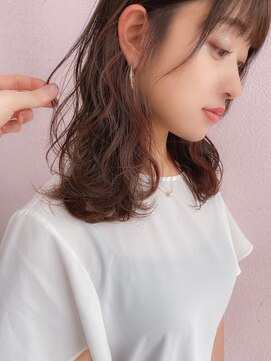 シエナ(CIENA) 【CIENA】イヤリングカラー×ベイビーピンク@酒井