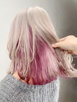 アルバム 銀座(ALBUM GINZA) インナーピンク_ピンクベージュボブルフクールショート_ba310781