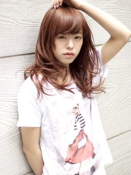 セシルヘアー(CECIL hair) CECIL 下北沢 ウォームブラウン×レイヤーセミディ