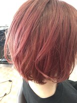 クララ ヒタチナカ(CLALA Hitachinaka)&nbsp;20代30代◎　大人ガーリーゆる髪ローズピンク