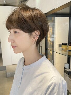 パーク(PARK) 大人かわいいマッシュショートサイドパート