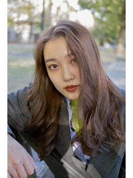 スリーアン(THREE ann.) ウェーブ×デジタルパーマ×レイヤーカット 20代30代40代