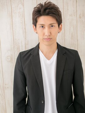 モッズヘアメン 札幌月寒店(mod's hair men) ≪mod's men≫ビジネス刈り上げアップバング束感ショートb