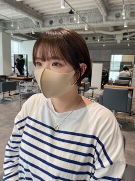 カフ(CAF) CAF FUKO コンパクトショートボブ/似合わせカット/大阪/心斎橋