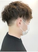 ツーブロック/マッシュ/ツイストスパイラル/波巻き/パーマ