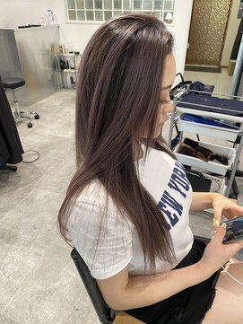 カラ ヘアーサロン(Kala Hair Salon) ピンクベージュ　バレイヤージュ