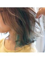 レイフィールド 関店&nbsp;ホワイトアッシュ/インナーカラー/グリーン