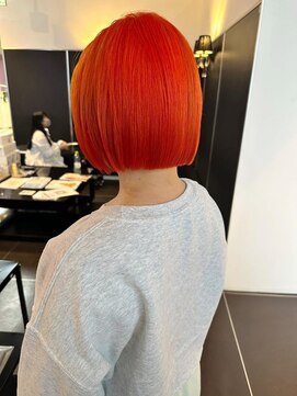 トリコ心斎橋(trico) 韓国風タンバルモリ×ティントハイトーンオレンジ