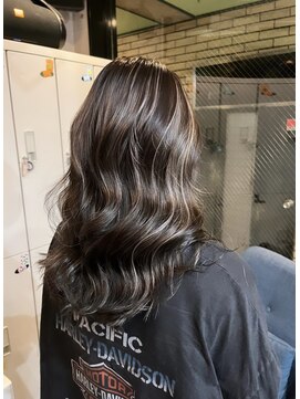 ラフ(LAFF) #黒髪#ボブルフ#ネビージュ#小顔#ワンレン