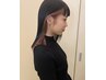 カット＋インナーカラー（ブリーチ込み） ￥14500