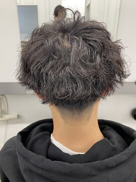 ココ 本八幡(KOKO) □カルマパーマ#ベリーショート#ウルフ#アッシュブラック