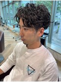仙台メンズカット 波巻きスパイラル ツイストスパイラルパーマ