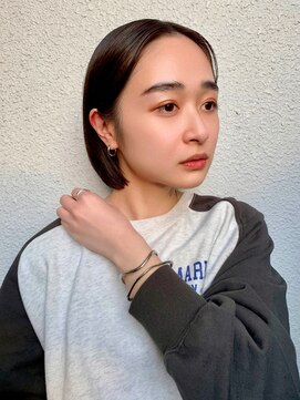 シーン(SCENE) ミニボブ　ワンレンボブ　ショートボブ　黒髪【天神/今泉】