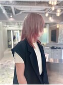 推しインナー×ウルフカット