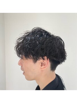 アッシュ 二子玉川店(Ash) 波巻きパーマ刈り上げマッシュ波巻きスパイラル