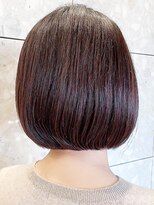 ヴィラ 雲雀丘花屋敷店(Villa)&nbsp;20代30代大人可愛い髪質改善カラーダークブラウン透明感ボブ