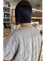 ヘアー テクニカ(hair Technica)&nbsp;ストレートな切りっぱなしボブ♪