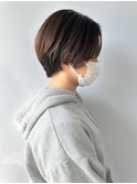 マッシュショート【前髪なし】