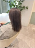 ハイライト×白髪ぼかし