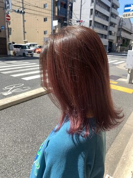 ロカリタ キョウト 四条大宮店(ROCAReTA kyoto) お洒落染め/ピンクカラー