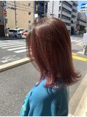 お洒落染め/ピンクカラー