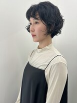 ソーンズ ヨイク(thorns YOIKU)&nbsp;ショートボブ×リッジパーマ