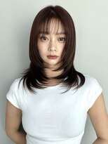 トリッカ シブヤ(TRICCA SHIBUYA)&nbsp;韓国ヘアハッシュカットレイヤーカット顔まわりカット前髪渋谷