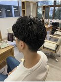 メンズパーマ/スパイラルパーマ/短髪パーマ