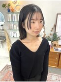 *似合わせカット*シースルー前髪が可愛いいくびれミディアム