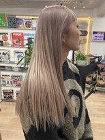 ヒビヲ(HIBIO) ハイトーンミルクティーベージュオレンジベージュカラーピンク