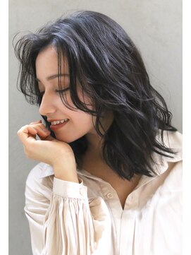 ロゼ 石橋(Rose) 【ROSE】ブルーカラー＿ブルージュ＿ブリーチなしカラー