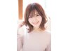 「顔周り縮毛矯正＋骨格補正カット＋薬剤除去ケア＋ケアスパ」￥15144