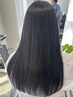 【女性人気No.2!】レディースカット＋髪質改善トリートメント￥17000→￥12000