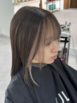 ウル 岡山駅店(ULu.)&nbsp;ハイライトハイトーンダブルカラー20代30代40代ULu岡山