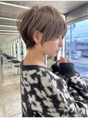 ショート/ハイトーン/ハンサムショート/くびれショート