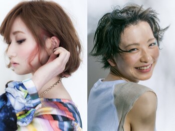 カルド(CALDO)の写真/ワンカラーからダブルカラーまで髪の綺麗を大切に!高発色×うる艶ブリーチ/ダブルカラー/ボブ/韓国/学割U24