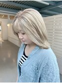 『夏に可愛い！！』ホワイトミルクティーベージュ