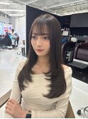 レイヤーカット/韓国ヘア/髪質改善/顔周り/ブリーチなし