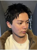 スパイキーショート　メンズショート　バズカット